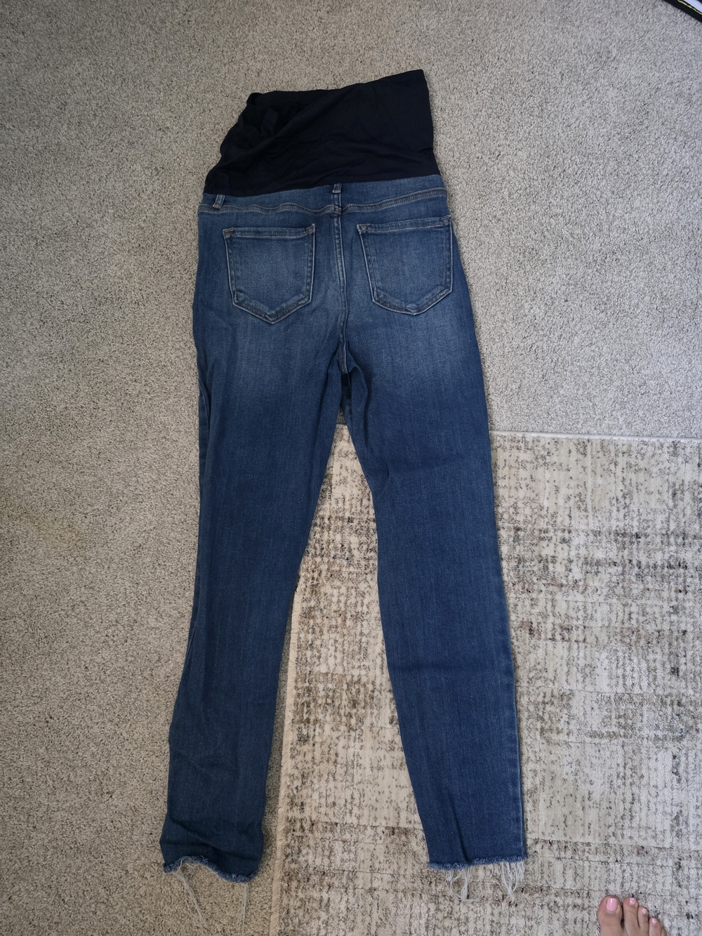 Pink Blush Maternity Jeans - Picture 2 of 2